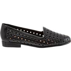 Trotters Liz Open Weave - Black