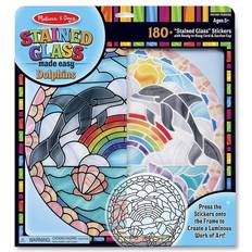 Animals Crafts Melissa & Doug Stained Glass Made Easy Dolphins