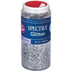 Spectra Pacon Glitter, Shaker-Top Can, Silver