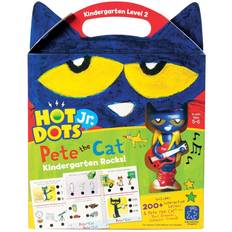 Activity Books Educational Insights Hot Dots Jr Pete the Cat Kindergarten Rocks! Set with Pete the Cat