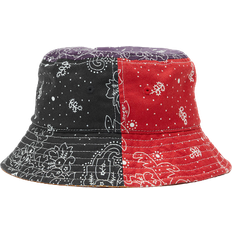 Levi's Patchwork Bucket Hat - Red & Navy/Multi Color