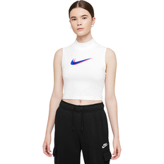 Nike Sportswear Mock Neck Tank Women's - White