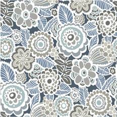 Navy blue wallpaper Nuwallpaper Dream On (NUS3160 )