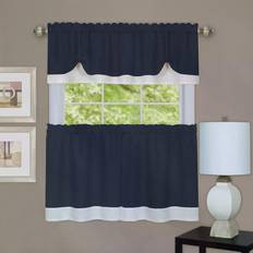 Beige Valances Achim Darcy Tier 147.32x91.44cm