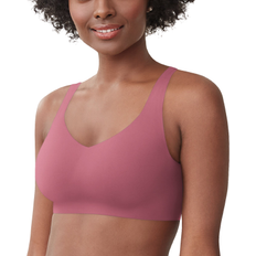 Bali Comfort Revolution Easylite Back Close Wirefree Bra - Mauve Glow