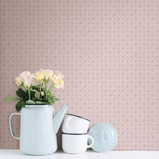 Pink floral wallpaper Chesapeake Crosby Pink Floral Wallpaper