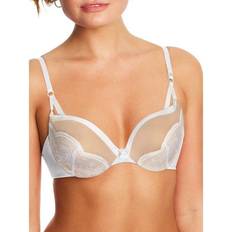 Maidenform Love the Lift Push Up & In Underwire Bra - White W/Paris Nude Lace