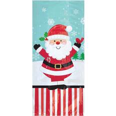 Amscan Gift Bags Large Christmas Jolly Santa Cello 20-pack