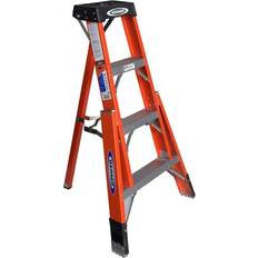 Ladders Werner 4' Fiberglass Tripod Step Ladder FTP6204