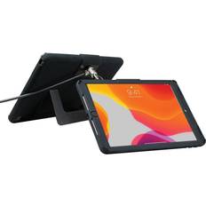 Tablet Covers RA53948 Security Case with Kickstand & Antitheft Cable for iPad 10.2 in. 7th Generation, Black