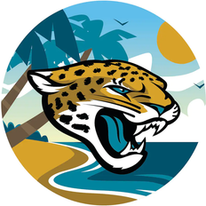 Fan Creations Jacksonville Jaguars Landscape Circle Sign Board