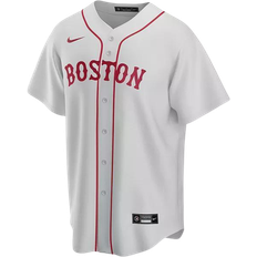 Men's Boston Red Sox J.D. Martinez Nike White Home Replica Player Name  Jersey