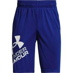 Under Armour Boy's Prototype 2.0 Logo Shorts - Royal/White