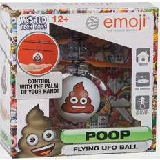 Toy Airplanes World Tech Toys Poop Emoji Heli Ball