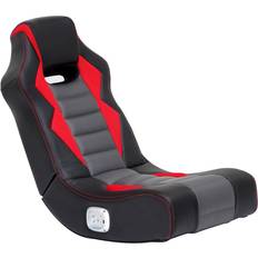 Gaming Chairs X-Rocker Flash 2.0 High Tech Audio Wired Gaming Chair - Black/Red