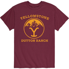 Airwaves Yellowstone Dutton Ranch T-shirt - Red