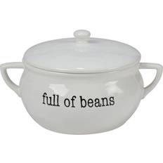 Certified International Just Words Bean Kitchen Container