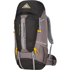 High Sierra Pathway 60L Backpack - Black Slate Gold