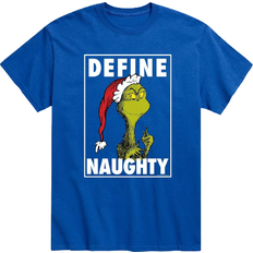 Airwaves Dr. Seuss The Grinch Define Naughty T-shirt - Blue