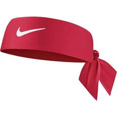 Nike Red Headbands Nike Dri Fit Training Head Tie Women - Gym Red/White