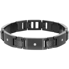 Lynx Link Bracelet - Black/Transparent