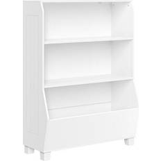 RiverRidge Kid's 34" Bookcase with Toy Organizer