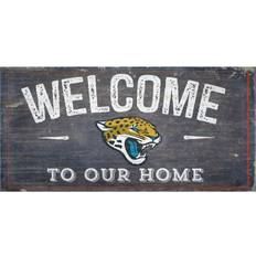 Fan Creations Jacksonville Jaguars Welcome To Our Home Sign