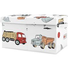 Storage Option Storage Boxes Sweet Jojo Designs Construction Truck Collection Fabric Toy Bin Storage