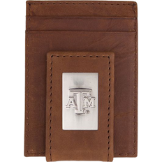 Eagles Wings Texas A&M Aggies Front Pocket Wallet - Brown