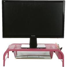 Metal Mesh Monitor Stand and Desk Organize