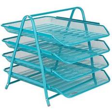 4-Tier Mesh File Organizer