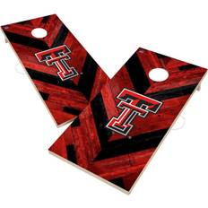 Victory Tailgate Texas Tech Red Raiders Herringbone Design Cornhole Set