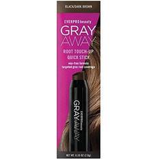 Hair Concealers Everpro Gray Away Root Touchup Quick Stick Blk/dk Brwn