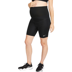 XS Maternity & Nursing Wear Nike One (M) Womens Maternity Cycling Shorts Black/White