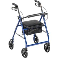 Walkers Drive Medical Aluminum Rollator, 7.5" Casters