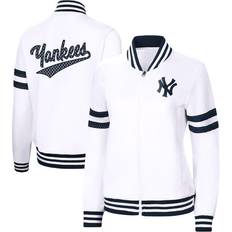 Women's G-III 4Her by Carl Banks White Detroit Tigers Pre-Game Full-Zip Track Jacket