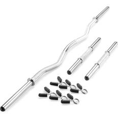 Barbell Bars Marcy Standard Curl Bar & Dumbbell Handle Set