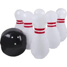 Plastic Bowling Hey! Play! Giant Inflatable Bowling Set