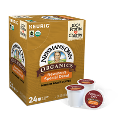 Newman’s Own Special Decaf K-Cup Pods 24pcs