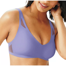 Hanes Ultimate Ultra Light Comfort V-Neck Wirefree Bra - Sweetened Lilac
