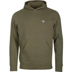 Barbour Essentials Cotton Hoodie - Dk Olive