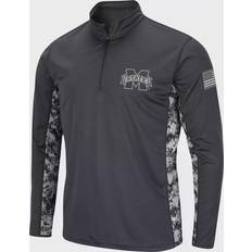 Colosseum Athletics Mississippi State Bulldogs OHT Military Appreciation Digi Camo Quarter-Zip Jacket Sr