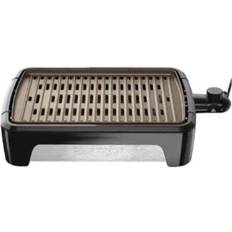 Chefman AccuGrill Smokeless Indoor Grill with Removable Temperature Probe, 1500W, Black