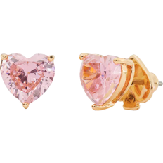 Kate Spade New York My Love Heart Studs - Gold/Pink