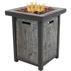 Outdoor propane fire pit table Sunnydaze Outdoor Propane Gas Fire Pit Table