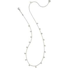 Kendra Scott Jewelry Kendra Scott Amelia Chain Necklace - Silver/Transparent