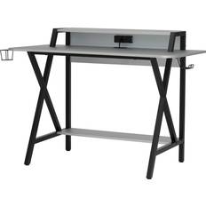 Gaming Desks Challenger Gaming Desk - Black/Silver, 1346.2x635x901.7mm