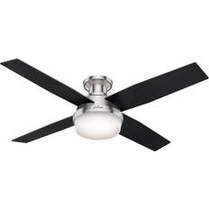 Ceiling Fans Hunter Dempsey Low Profile with Light 52"