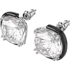 Swarovski Black Jewelry Swarovski Harmonia Stud Earrings - Black/Transparent