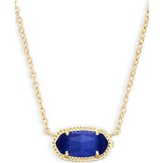 Kendra Scott Elisa Pendant Necklace - Gold/Blue